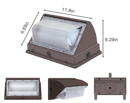 120W LED Wall Pack Lights